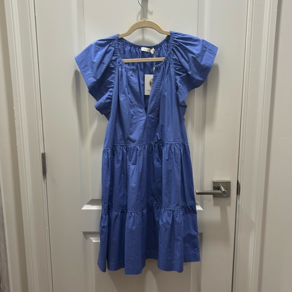 NEW MARIE OLIVER Kara dress in Lapis Blue